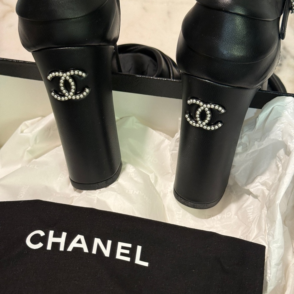 Chanel Black Women's Heels - Picture 9 of 11